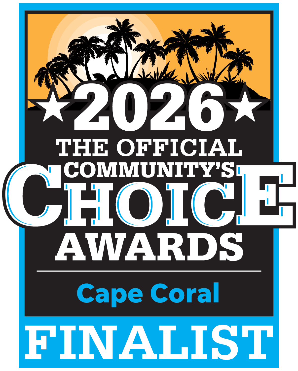 2026 The Official Community's Choice Awards Finalist in Cape Coral