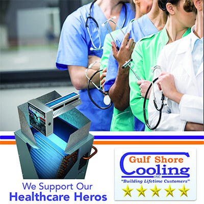 Gulf Shore Cooling Supports Healthcare Heroes